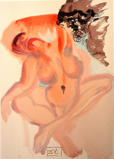 Purgatorio 4, Salvador Dalí