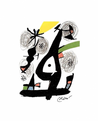 La melodía ácida I, Joan Miró