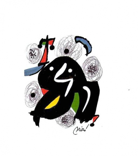 Melodía ácida IV, Joan Miró