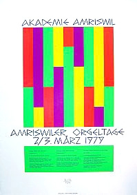 Amriswiler Orgeltage, Max Bill 