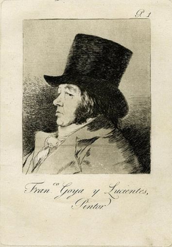 Autorretrato, Francisco de Goya y Lucientes 