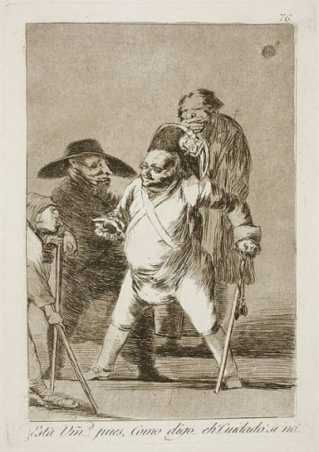 ¿Está Vm...pues, Como digo...eh! Cuidado! si no!..., Francisco de Goya y Lucientes 