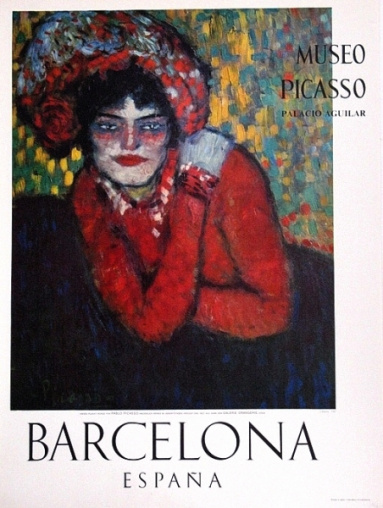 Cartel Original Museo Picasso, Picasso