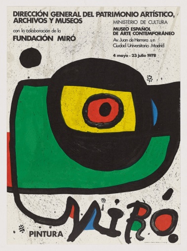 Miró Pintura. Museo Español de Arte Contemporáneo, Joan Miró