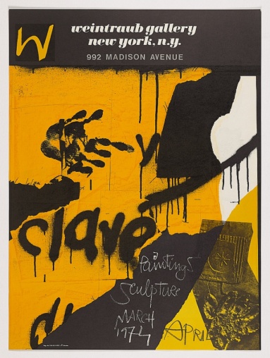 Weintraub Gallery, Antoni Clavé