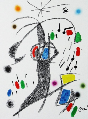 Maravillas con variaciones acrósticas en el jardín de Miró (XIX). , Joan Miró