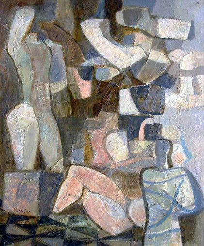 Figuras en el estudio, Joaquín García Donaire