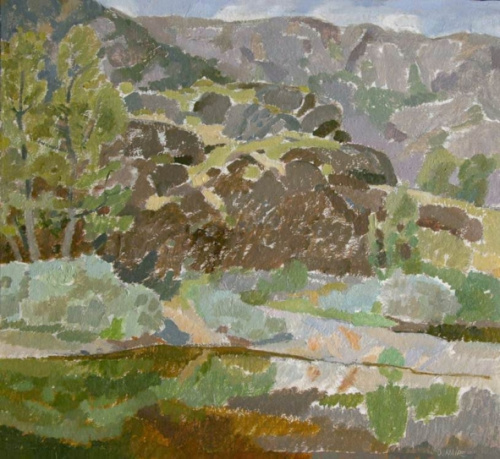 Paisaje guadalajara de Joaquín García Donaire Ref 00233