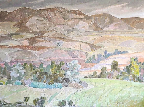 Paisaje Guadalajara 1, Joaquín García Donaire