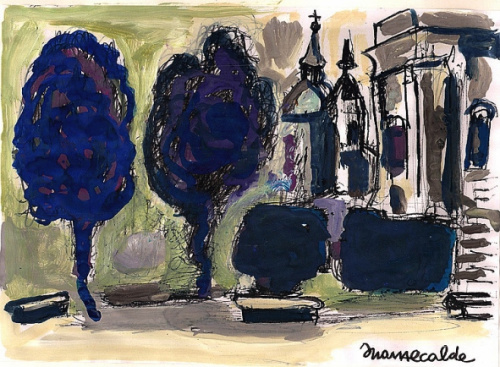 Paisaje IV, Juan Alcalde